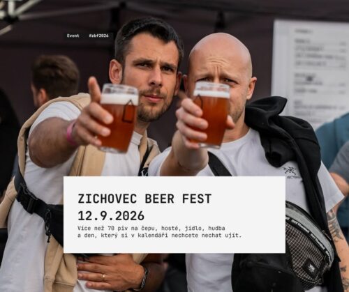 Zichovec Beer Fest 2026 kalendarz Wolny Kraft