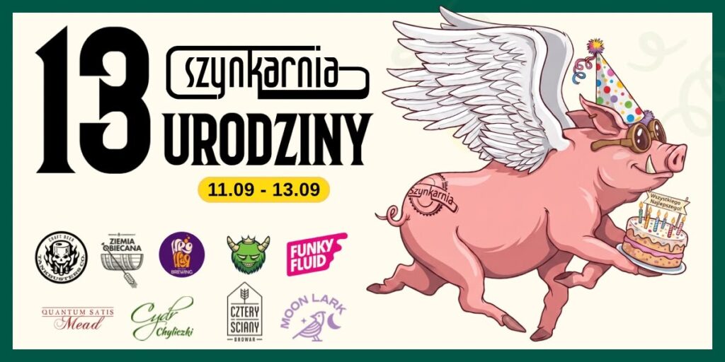 13 Urodziny Szynkarni kalendarz Wolny Kraft